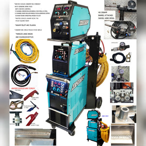 Multiple function- TIG/MIG/Plasma cutter machine system