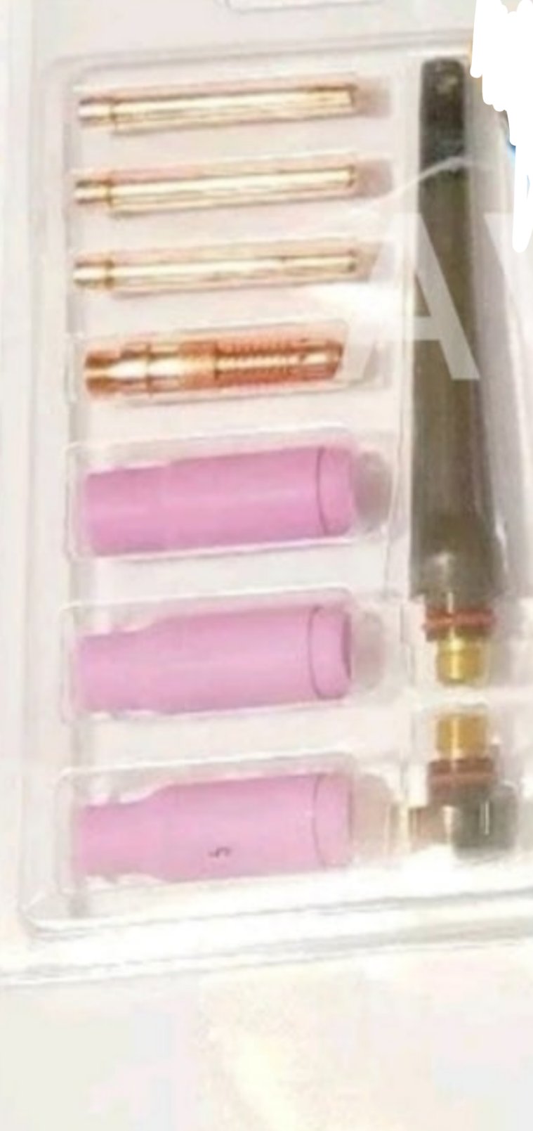 Tig torch WP26 consumables