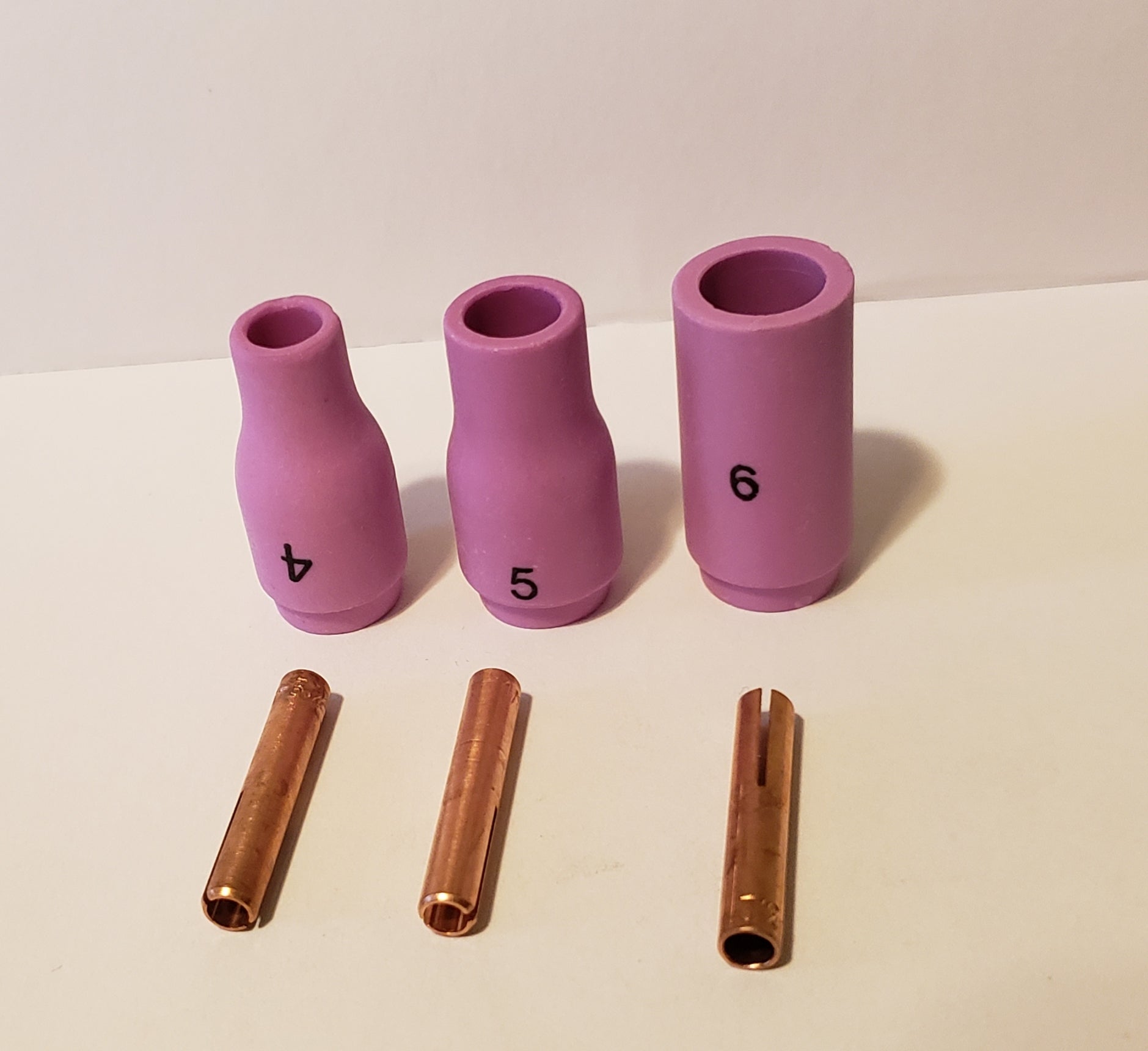 Tig mini head consumables