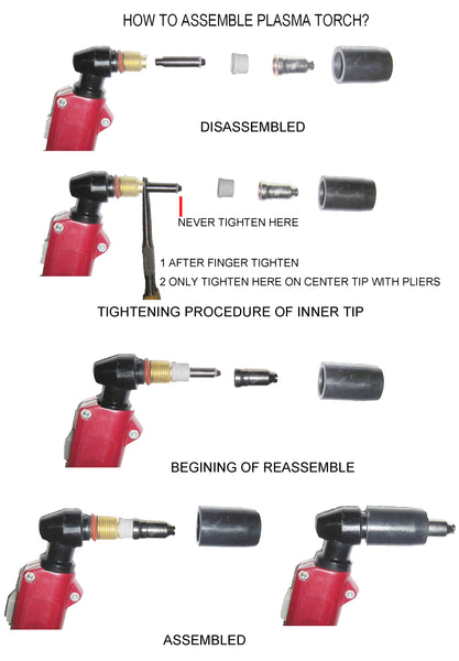 SG51 Plasma consumables AV5X XC50 XCT AV3X CT520z plasma consumables