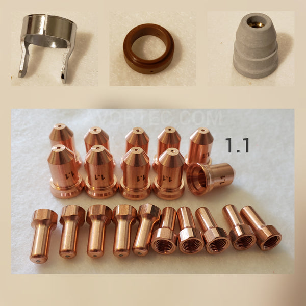PT80, PTM80, IPT80, IPTM80 plasma cut consumables package deals