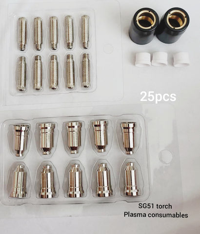 SG51 Plasma consumables AV5X XC50 XCT AV3X CT520z plasma consumables