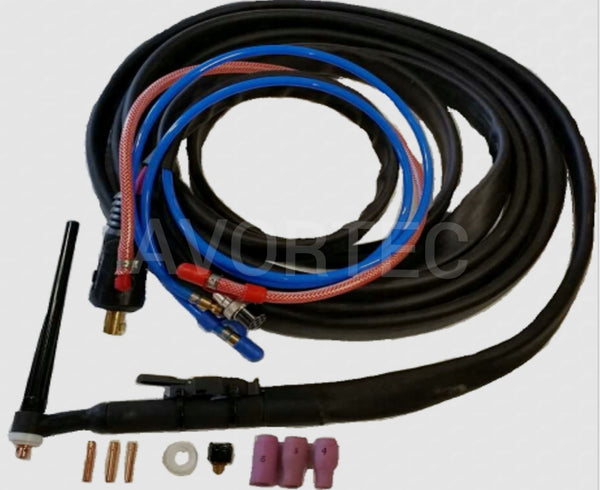 TIG torch flex head water/air cooled