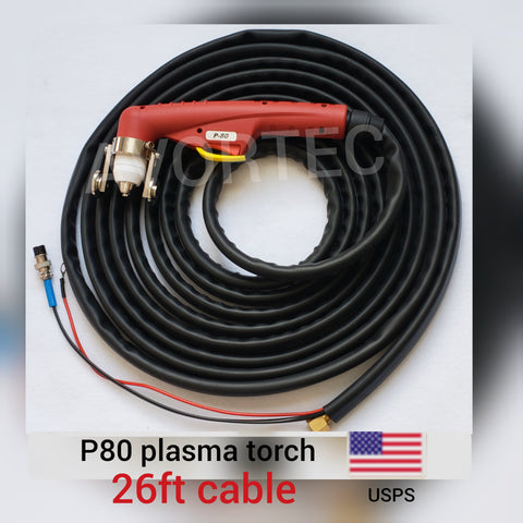 P80 pilot arc plasma cut torch