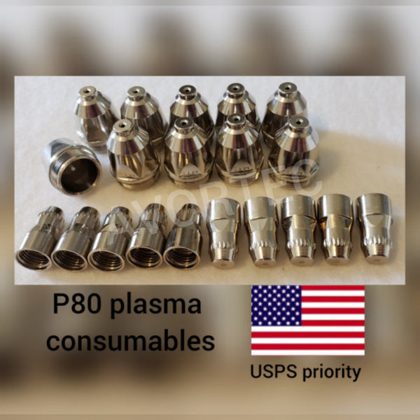 P80 pilot arc plasma cut torch