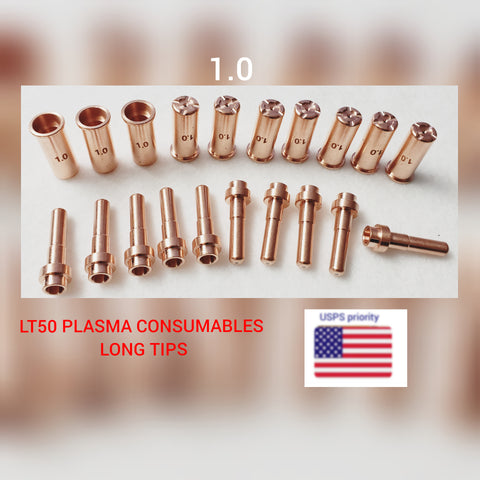 LT50 plasma cut consumables