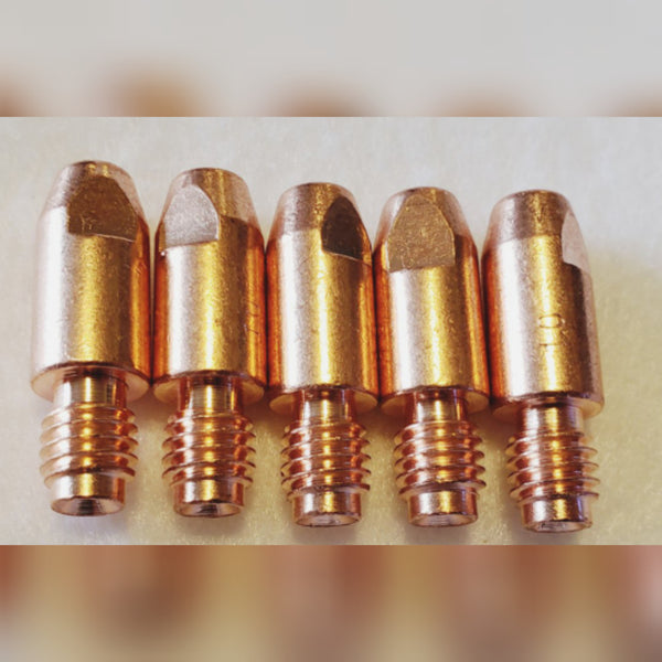 MIG line feed torch air cooled