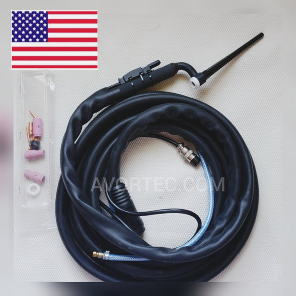 TIG torch flex head water/air cooled