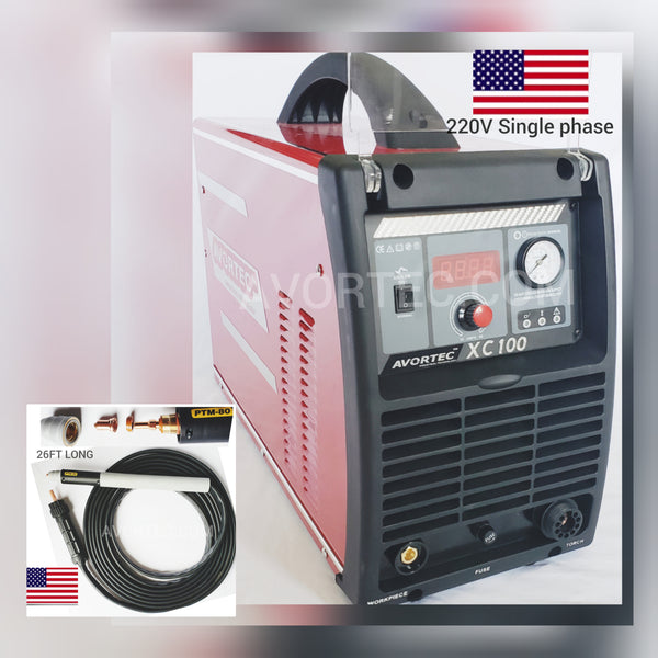 AVORTEC 220V 100AMP XC100 plasma cutter,CNC table ready